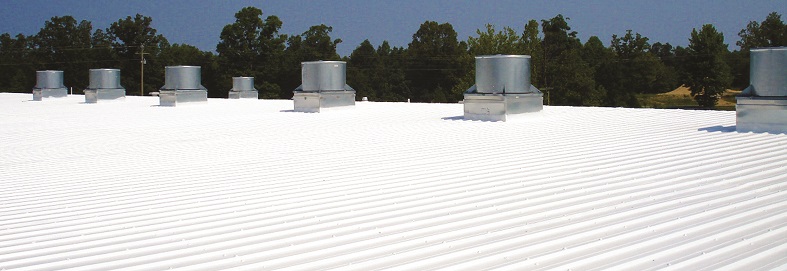 Commercial Roof with Ventilation