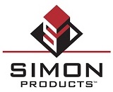 Simon Products logo. The product development and manufacturing division of Simon Roofing.